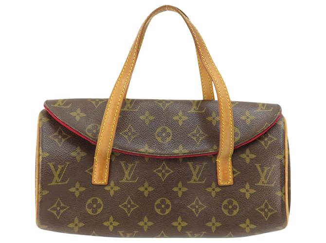 Louis Vuitton Sonatine Brown Cloth  ref.1405704