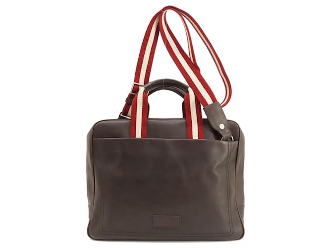 Bally -- Brown Leather  ref.1405717