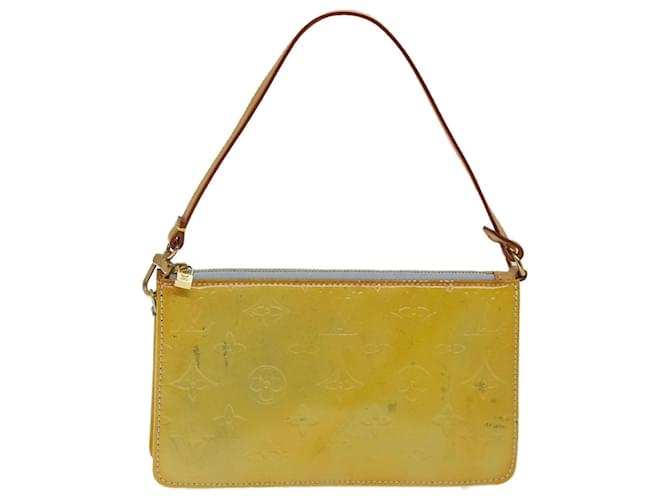 Louis Vuitton Lexington Amarelo Couro envernizado  ref.1405736