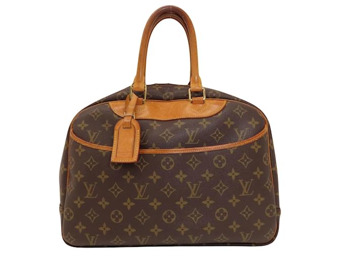 Louis Vuitton Deauville Marrom Lona  ref.1405749