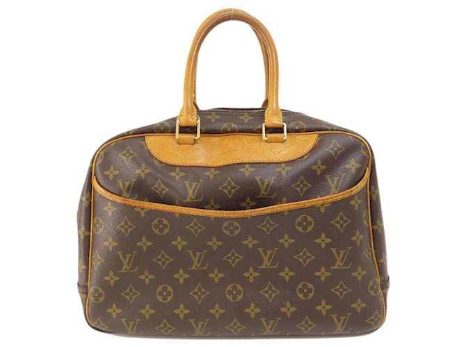 Louis Vuitton Deauville Brown Cloth  ref.1405767