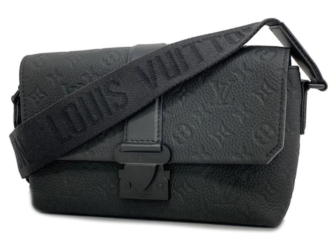 Louis Vuitton Messenger Black Leather  ref.1405806
