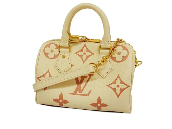 Louis Vuitton speedy Bandouliere 20 Pink Cloth  ref.1405838