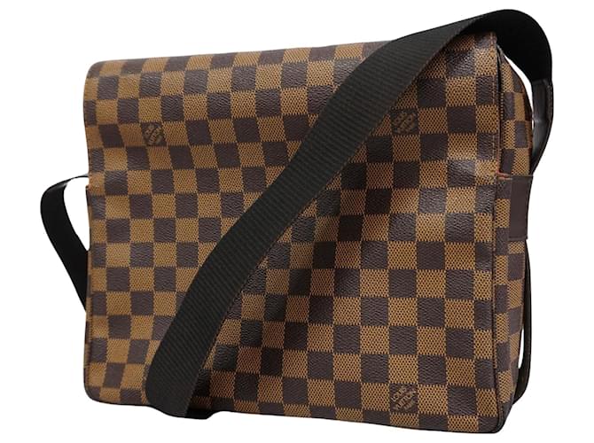 Louis Vuitton Naviglio Marrone Tela  ref.1405852