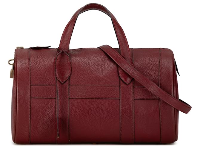 Borsa Hermès Earl D Boston Rosso Ardenne Pelle Vitello simile a un vitello  ref.1405896