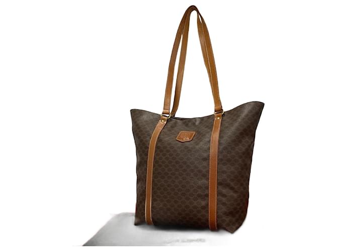 Céline Celine Macadam Canvas Tote Bag in sehr gutem Zustand Leinwand  ref.1406030