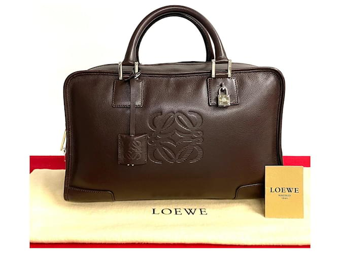 Loewe Leder Amazona 36 Lederhandtasche in gutem Zustand  ref.1406058