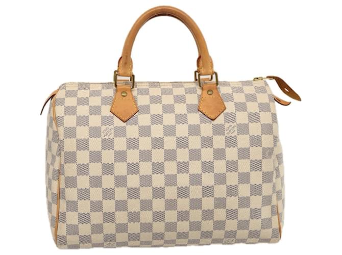 Louis Vuitton Damier Azur Speedy 30 Hand Bag N41533 Auth LV 75484  ref.1406151