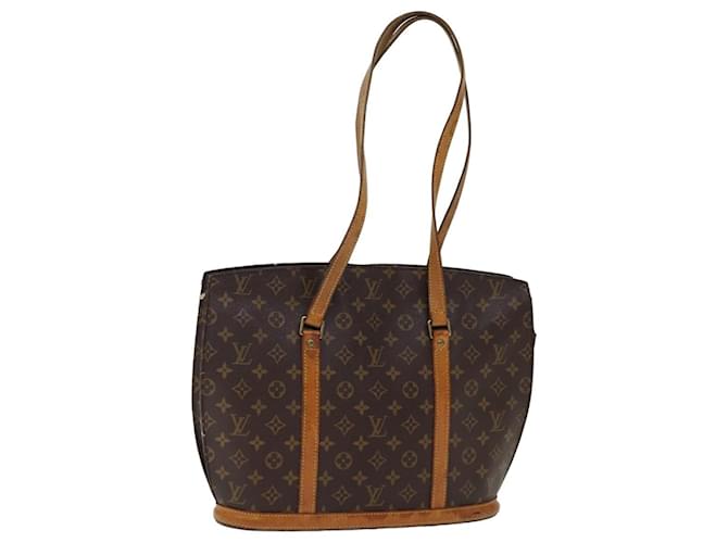 LOUIS VUITTON Monograma Babylone Sacola M51102 Autenticação de LV 75899 Lona  ref.1406158