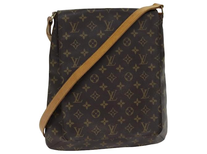 Bolso de hombro Musette con monograma M de LOUIS VUITTON51256 LV Auth 76708 Lienzo  ref.1406185