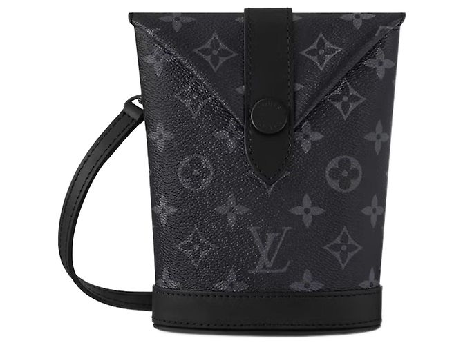 Louis Vuitton Bolsa sobre LV eclipse Negro