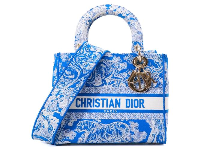 DIOR  Handbags T.  cloth Blue  ref.1406280