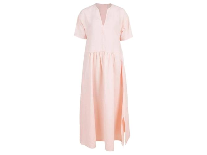ワンピース Jil Sander Pastel Pink Crepe Long Dress Jil Sander Pastel Pink Crepe Long Dress – LOZURI®