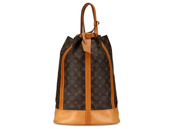 Brown Louis Vuitton Monogram Randonnee GM Backpack