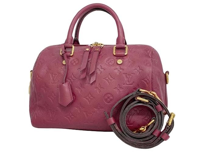 Louis Vuitton speedy Bandouliere 25 Couro  ref.1406621