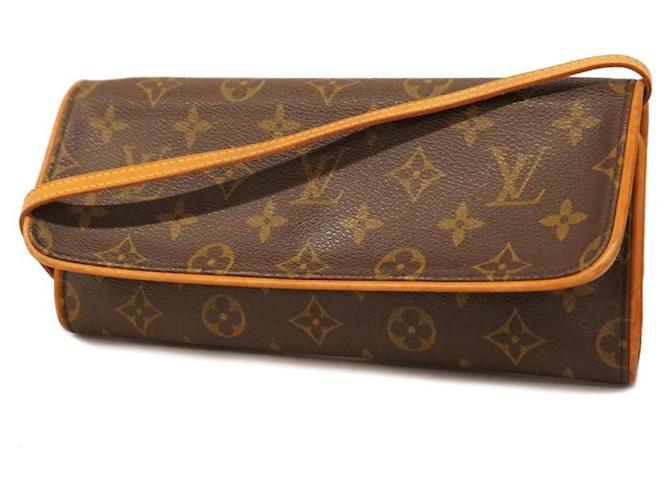 Louis Vuitton Twin Marrone Tela  ref.1406656