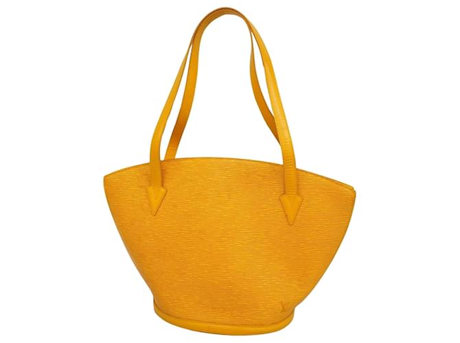 Louis Vuitton Saint Jacques Cuir Jaune  ref.1406658