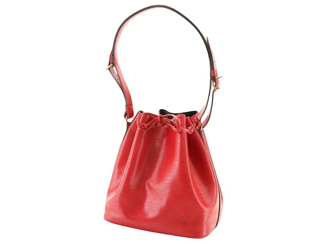 Noe Louis Vuitton Noé Vermelho Couro  ref.1406681