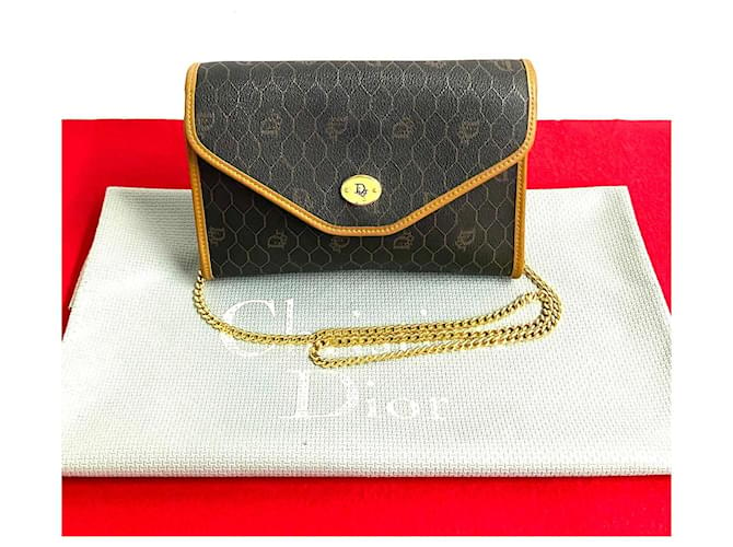 Dior Honeycomb Umhängetasche Leder Crossbody Bag in gutem Zustand  ref.1406790