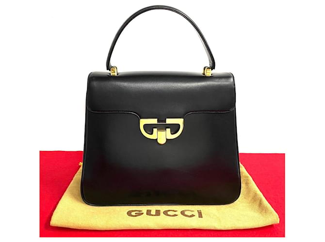 Gucci Leather Top Handle Bag  Leather Handbag in Excellent condition  ref.1406795