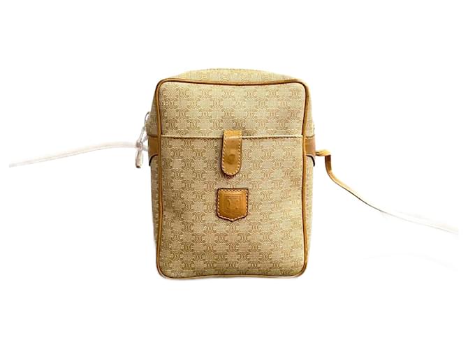 Céline Celine Macadam Crossbody Bag  Leather Crossbody Bag in Very Good Condition  ref.1406813