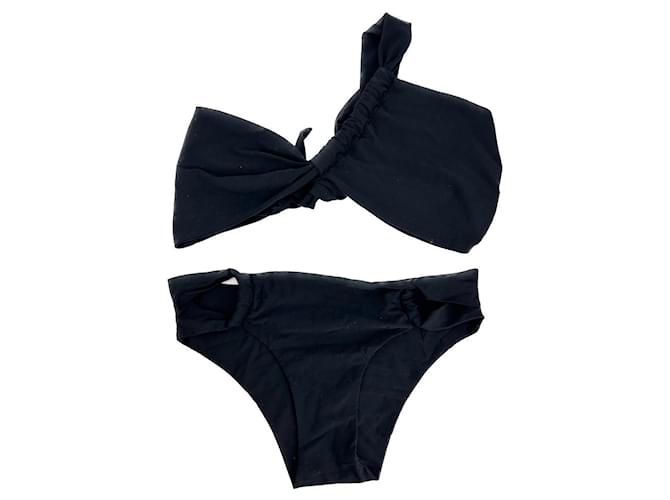 Autre Marque SARA CRISTINA Maillots de bain T.International S Polyester Noir  ref.1406831