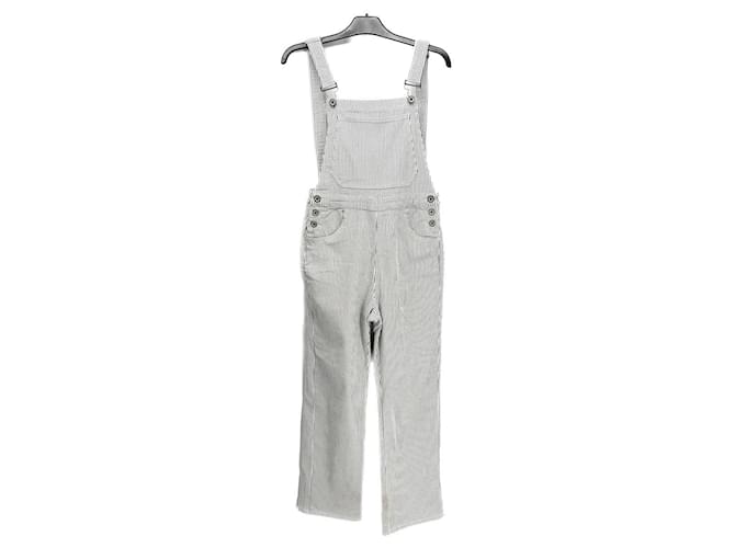 Autre Marque NON SIGNE / UNSIGNED  Jumpsuits T.International M Viscose Grey  ref.1406845