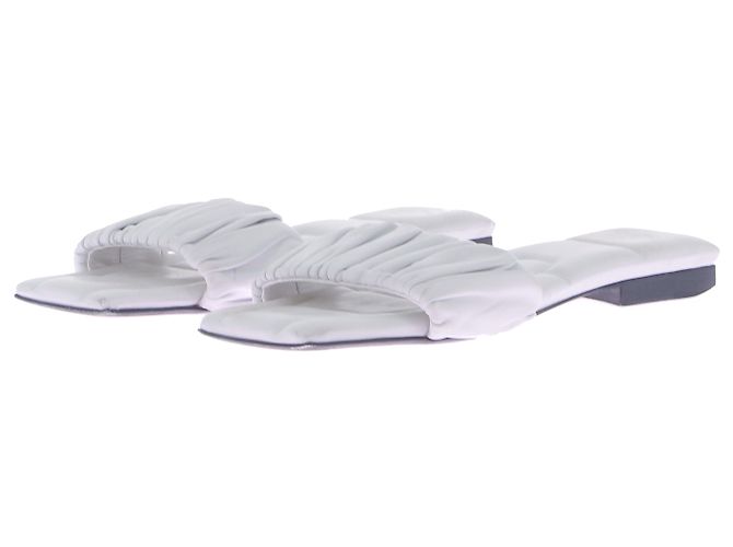 Sandali Khaite T.EU 38 Pelle Bianco