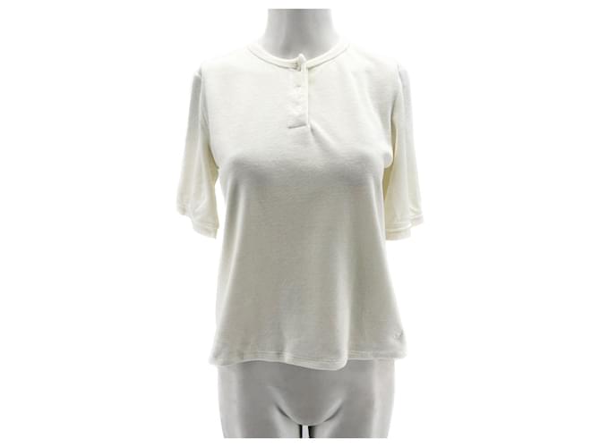 Autre Marque LOULOU STUDIO  Tops T.International S Cotton White  ref.1406890