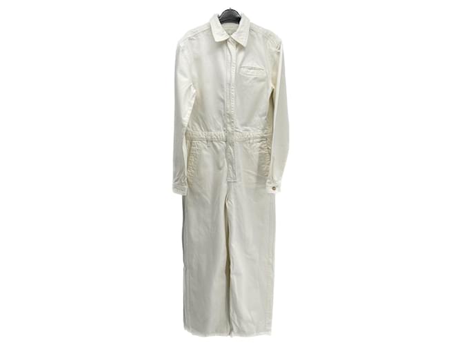 Autre Marque LOULOU STUDIO  Jumpsuits T.International XS Cotton White  ref.1406897