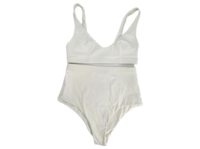 Autre Marque ARABELLA LONDON Maillots de bain T.International S Polyester Blanc  ref.1406908