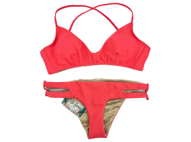 Autre Marque LULI FAMA Maillots de bain T.International S Polyester Rose  ref.1406947