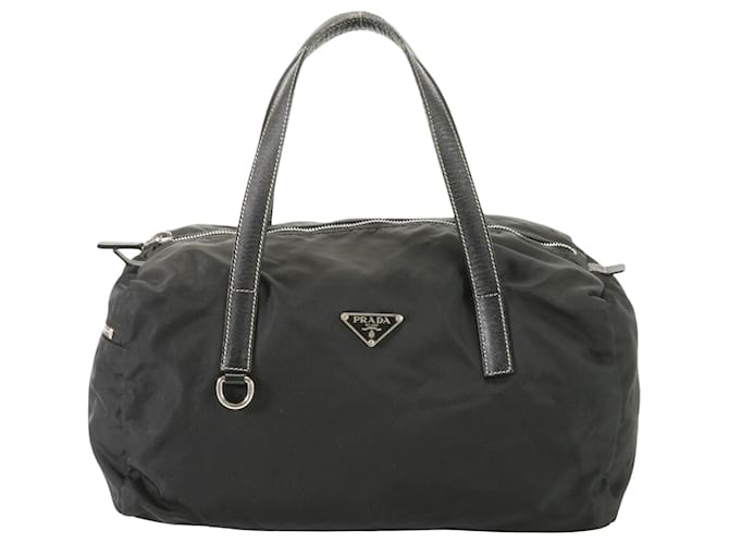 Tote Prada Tessuto Schwarz Synthetisch  ref.1407015