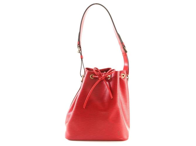 Noe Louis Vuitton Petit Noé Vermelho Couro  ref.1407018