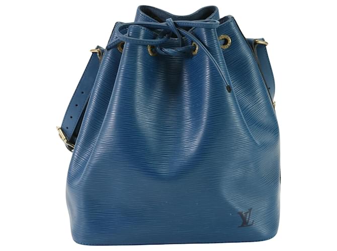 Noe Louis Vuitton Noé Blue Leather  ref.1407027