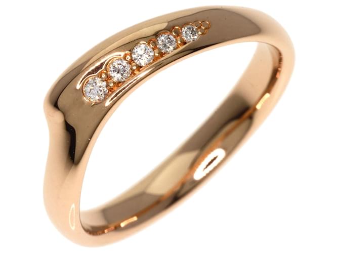 Tiffany & Co Elsa Peretti Dourado Ouro rosa  ref.1407036