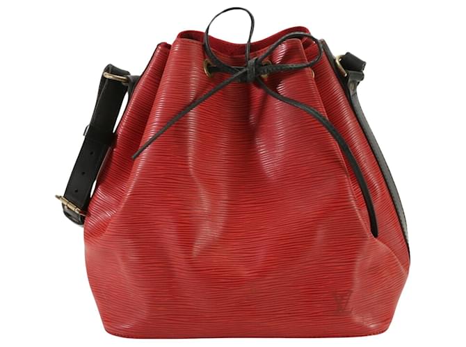 Noe Louis Vuitton Petit Noé Vermelho Couro  ref.1407060