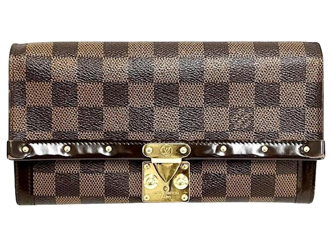 Louis Vuitton Veneza Marrom Lona  ref.1407078