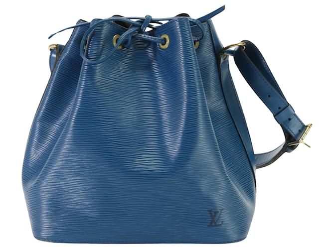 Noe Louis Vuitton Noé Azul Couro  ref.1407079