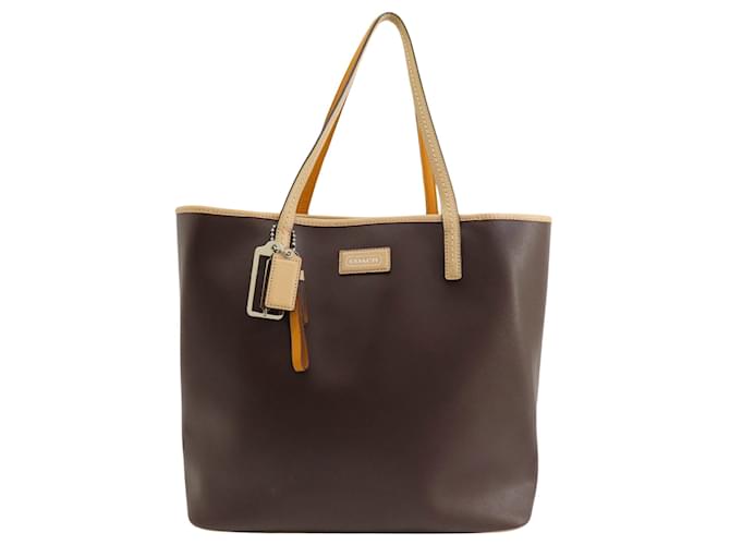 Coach Brown Leather  ref.1407134