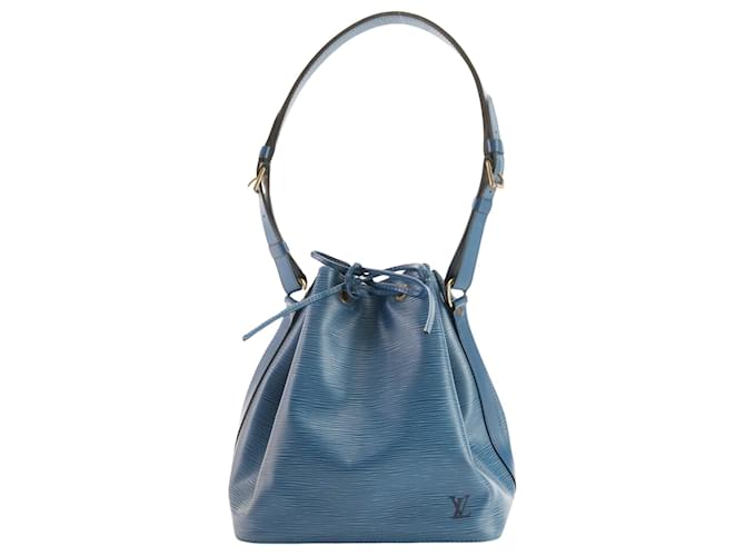 Noe Louis Vuitton Noé Azul Couro  ref.1407138