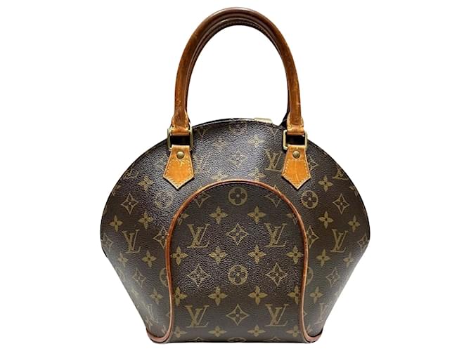 Louis Vuitton Ellipse PM Marrom Lona  ref.1407150