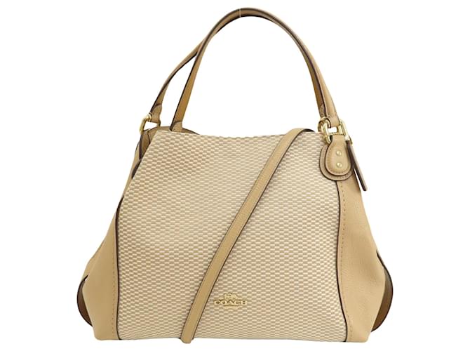 Coach Beige Cloth  ref.1407164