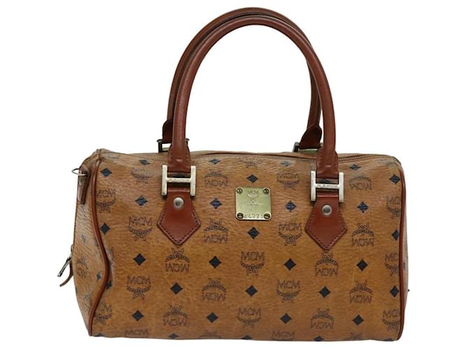 MCM Visetos Marrom Lona  ref.1407173