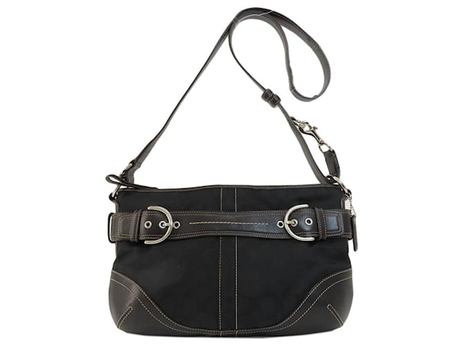 Coach Treinador Preto Lona  ref.1407208