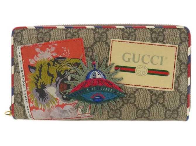 Gucci GG Canvas Marrom Lona  ref.1407230