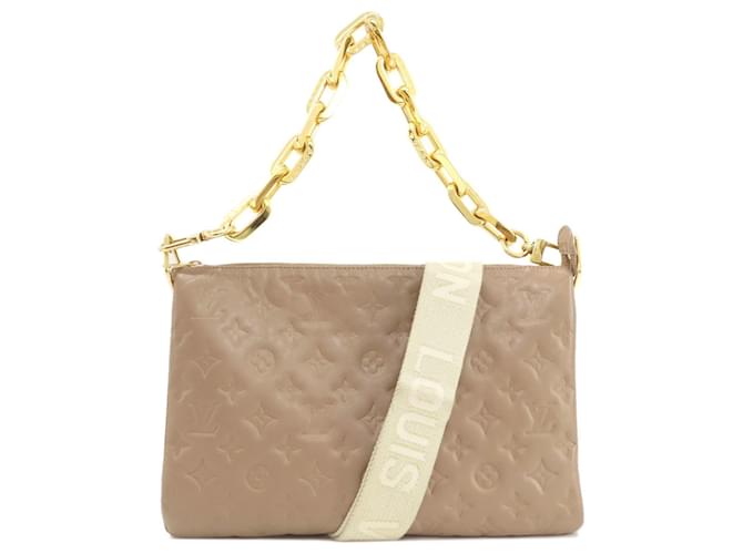 Louis Vuitton Coussin Bege Couro  ref.1407251