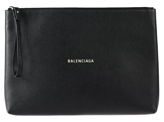 balenciaga Negro Cuero  ref.1407273