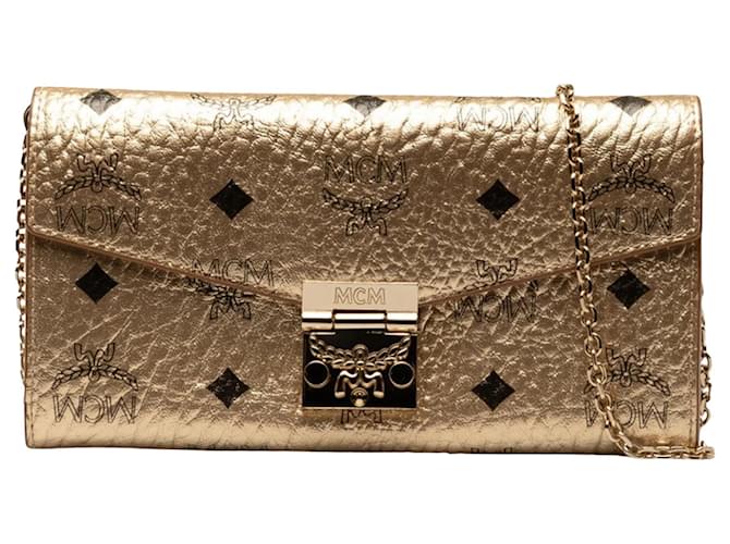 MCM Visetos D'oro Pelle  ref.1407299