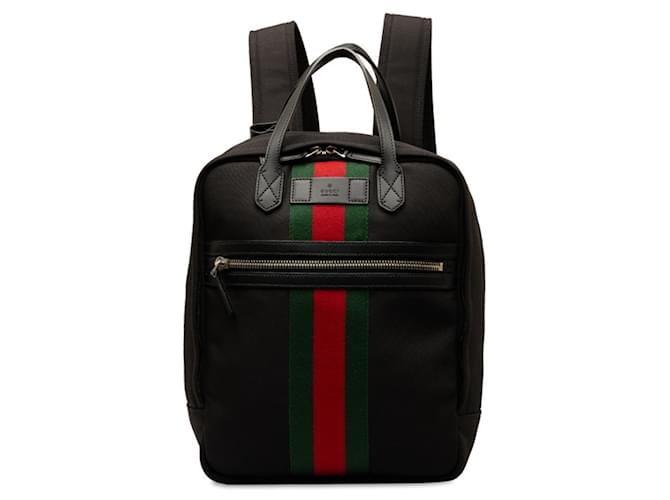 Tecno Gucci Negro Lienzo  ref.1407311